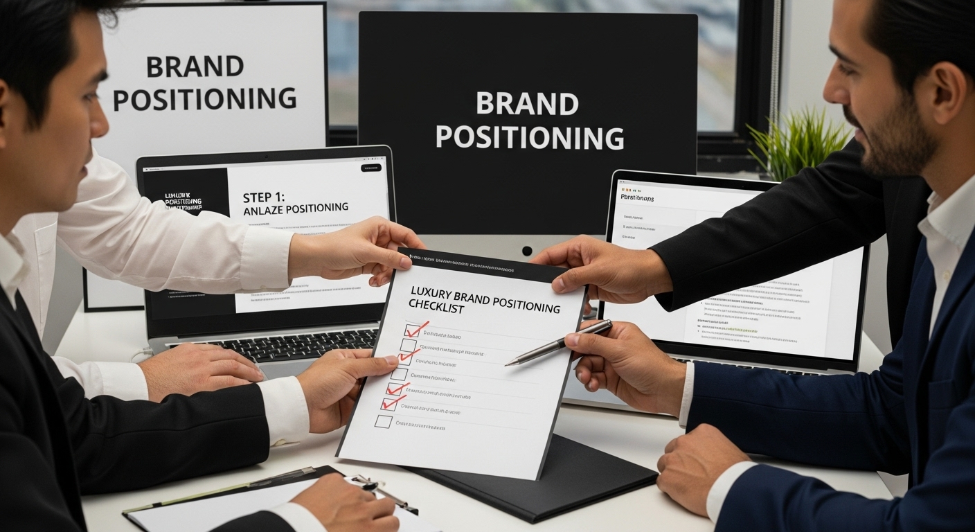 luxury brand positioning checklist