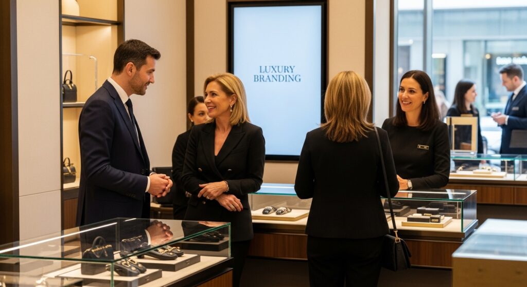 luxury branding retail experience