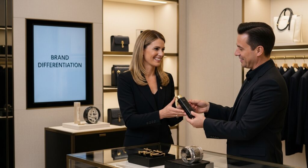 luxury brand differentiation
