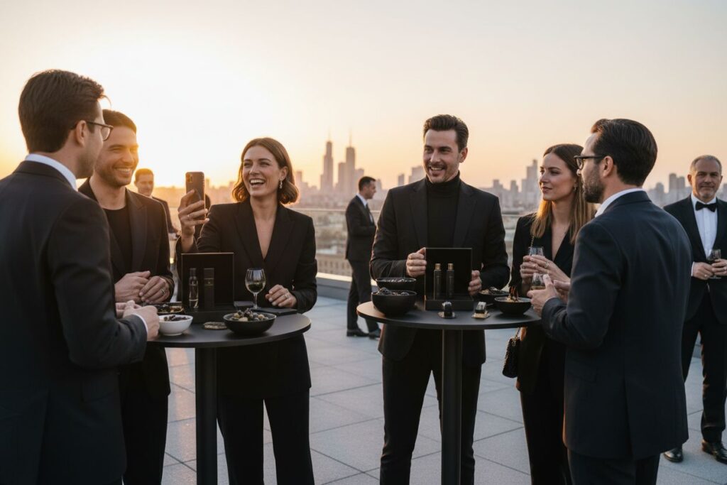 luxury influencer marketing event