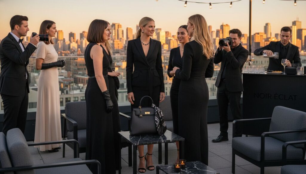 luxury influencer event