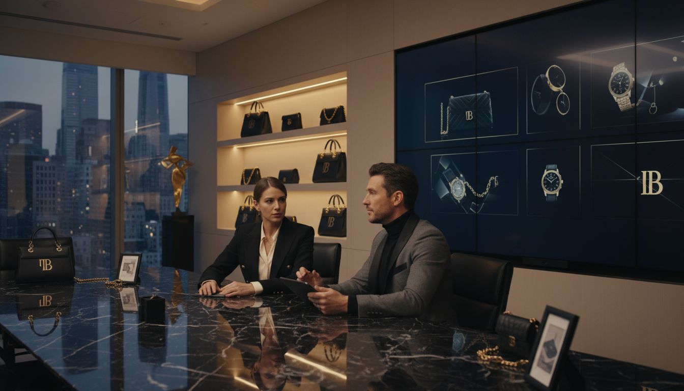 luxury influencer collaboration