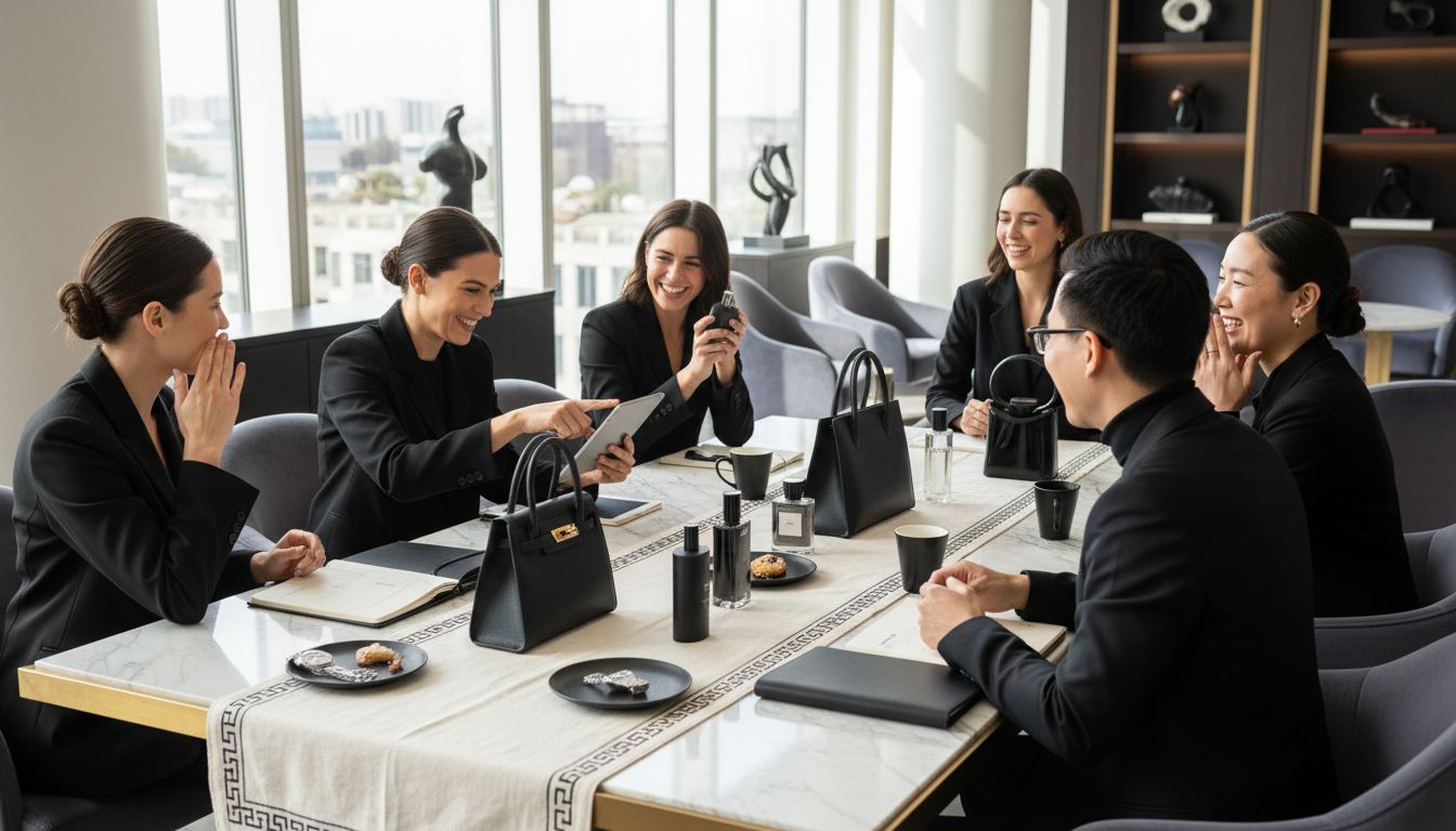 luxury influencer collaboration