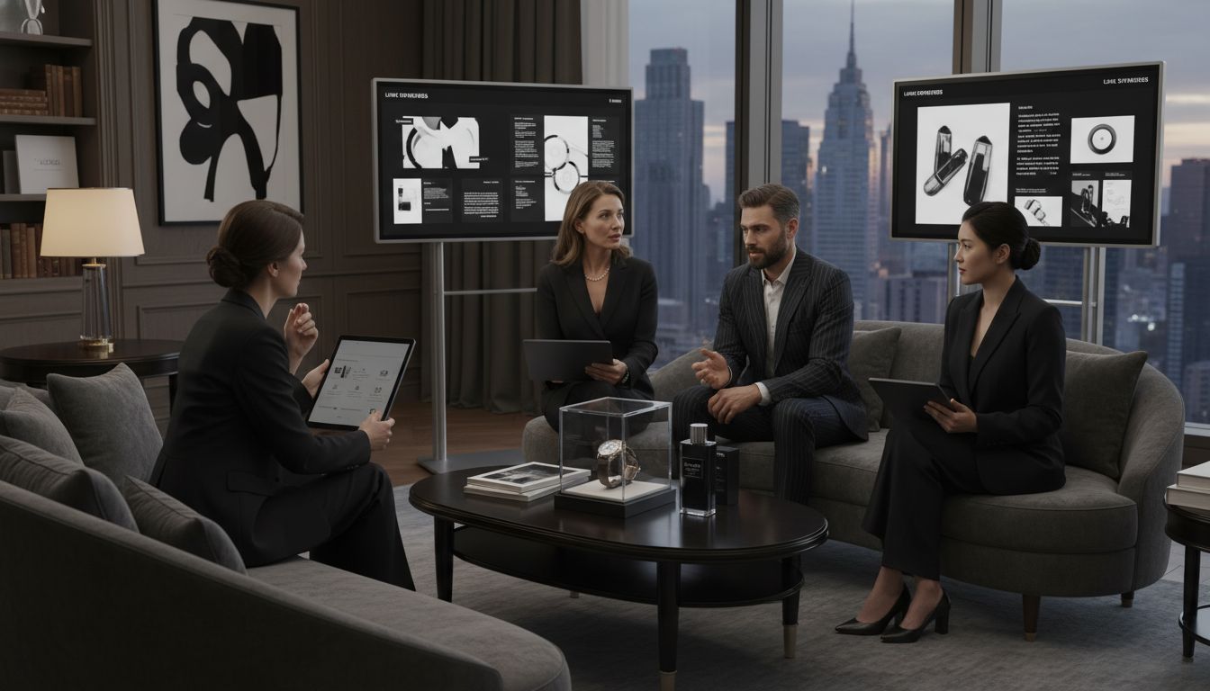 luxury storytelling team