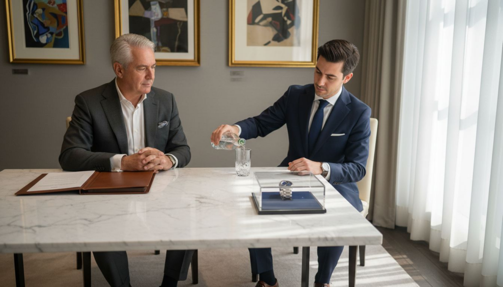 Role of Trust in Luxury Sales: Impact on Customer Loyalty Luxury sales advisor client trust encounter