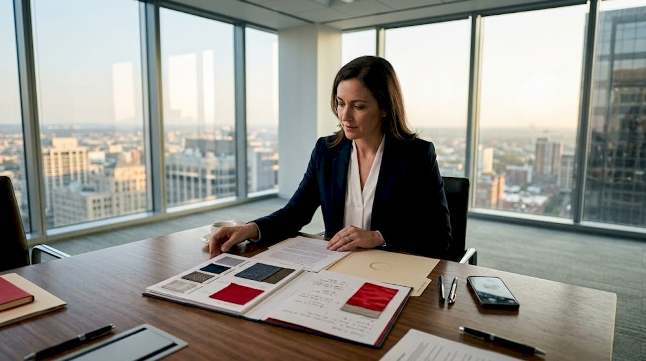 Brand manager analizza portfolio di un brand del lusso