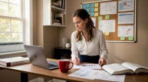 The Role of Psychology in Marketing: A 2026 Guide Marketing psychologist analyzing behavioral data at desk