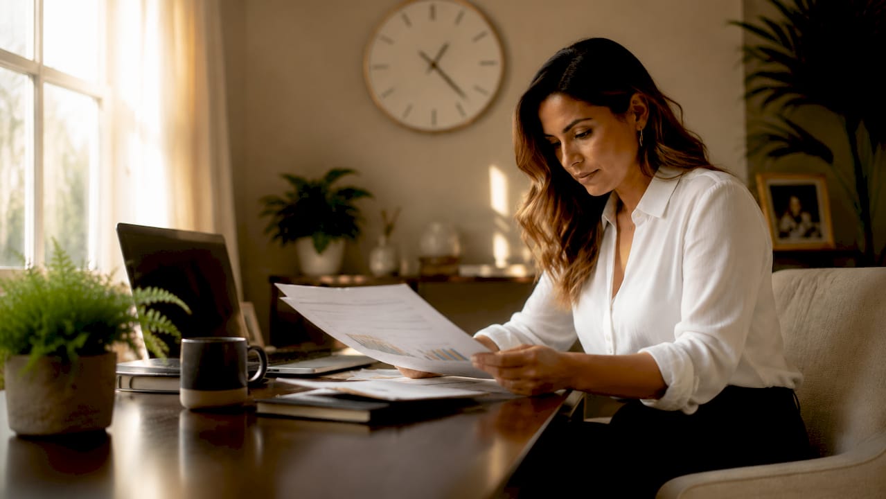 Marketing professional reviewing personalization data
